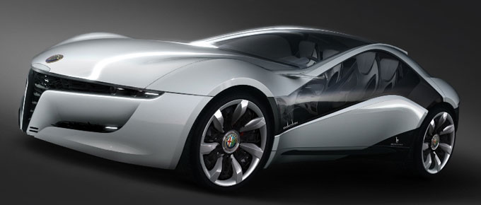 Узнаваемый силуэт Alfa Romeo